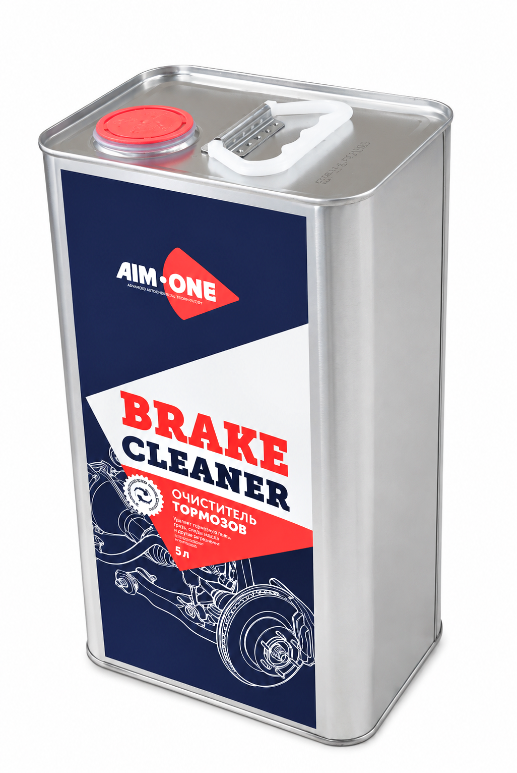 Очиститель тормозов AIM-ONE КАНИСТРА 5л.Brake Cleaner 5L BC-5