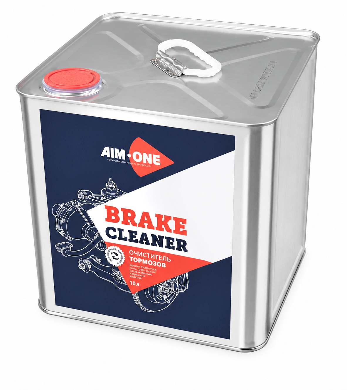 Очиститель тормозов AIM-ONE 10л.Brake Cleaner 10L BC-10