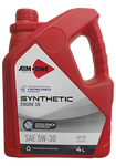 Синтетическое моторное масло AIM-ONE Fully Synthetic Engine Oil SAE 5W-30, ILSAC GF-5, API SP, 4L